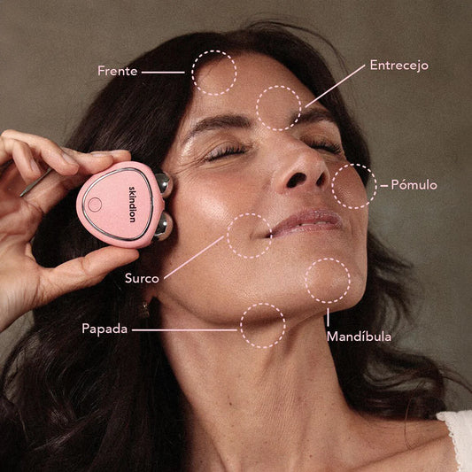 Skindion™ Masajeador Facial Reduce Arrugas y Reafirma tu Piel en Minutos